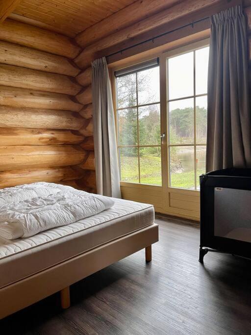 Unieke Houten Villa Met Sauna In Twente - 6P Den Ham Exterior foto